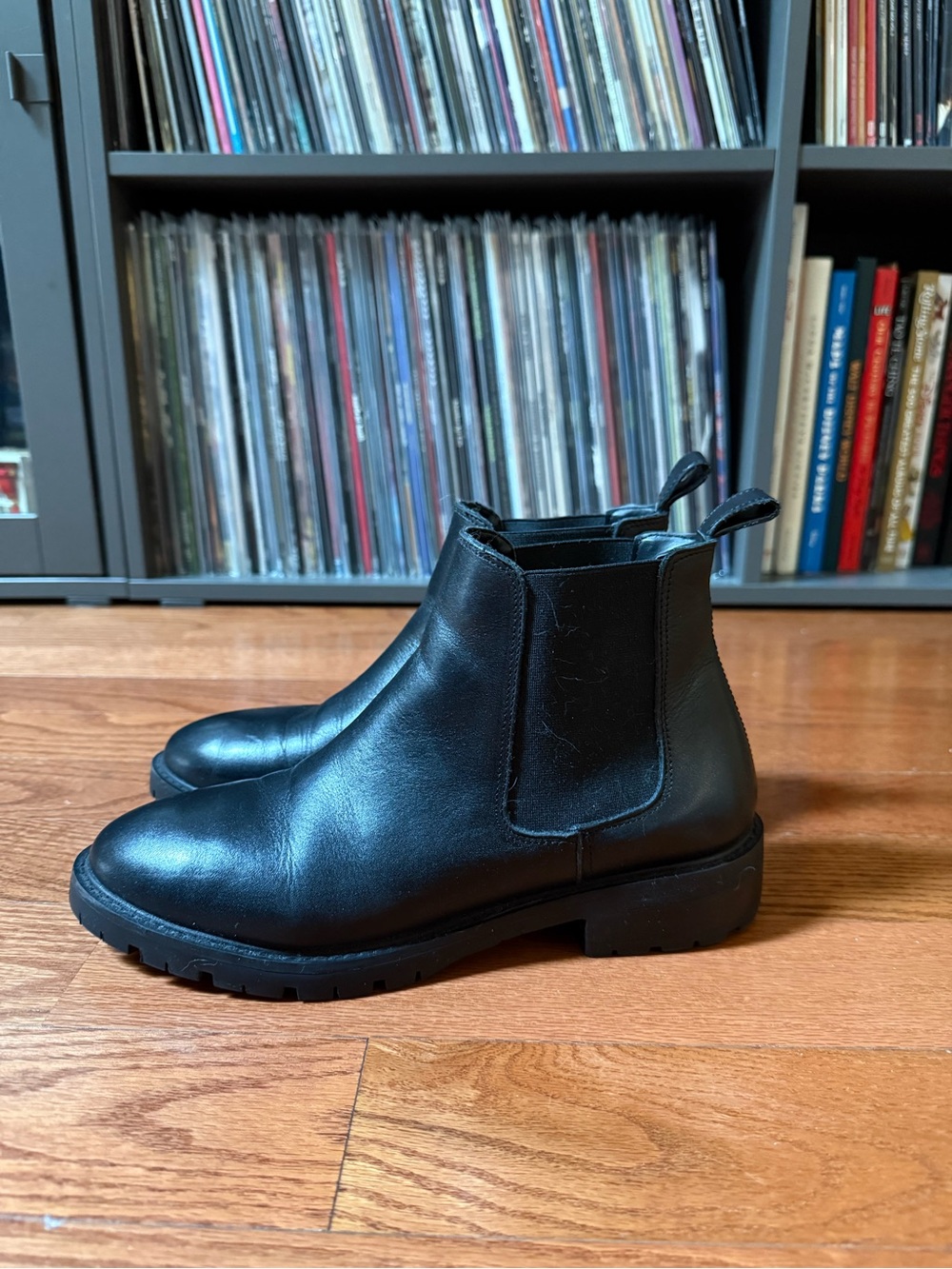 Steve Madden Leopold Chelsea booties